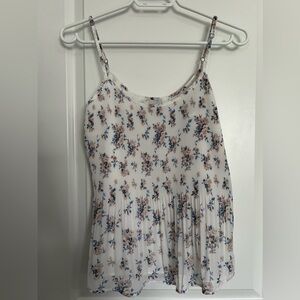 *NWT* ABERCROMBIE & FITCH FLOWY FLORAL TANK - SMALL